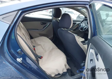 2016 Hyundai Elantra Se from USA, damaged, VIN 5NPDH4AE1GH654899